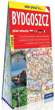 Bydgoszcz papierowy plan miasta 1:20 000