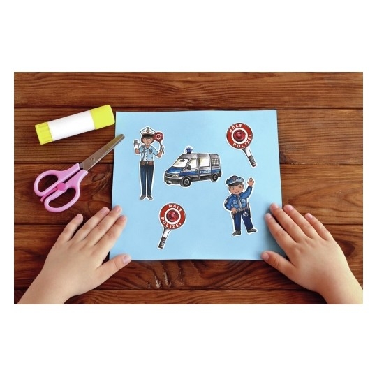Naklejki dla dzieci Z Design - Policjanci (56794) 
