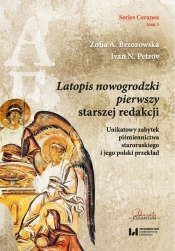Latopis nowogrodzki pierwszy starszej redakcji - Brzozowska Zofia A.