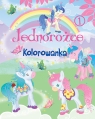 Jednorożce. Kolorowanka 1 Opracowanie zbiorowe