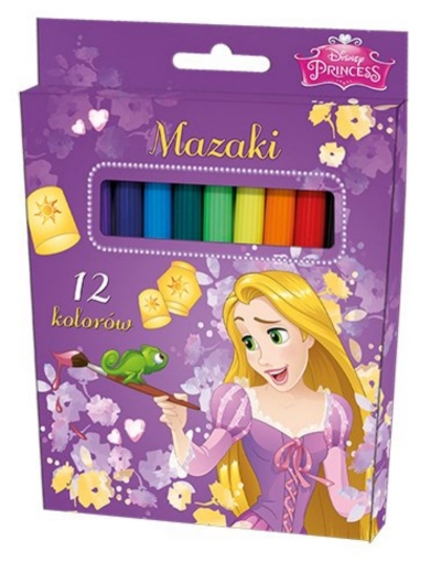 Mazaki 12 kolorów Princess