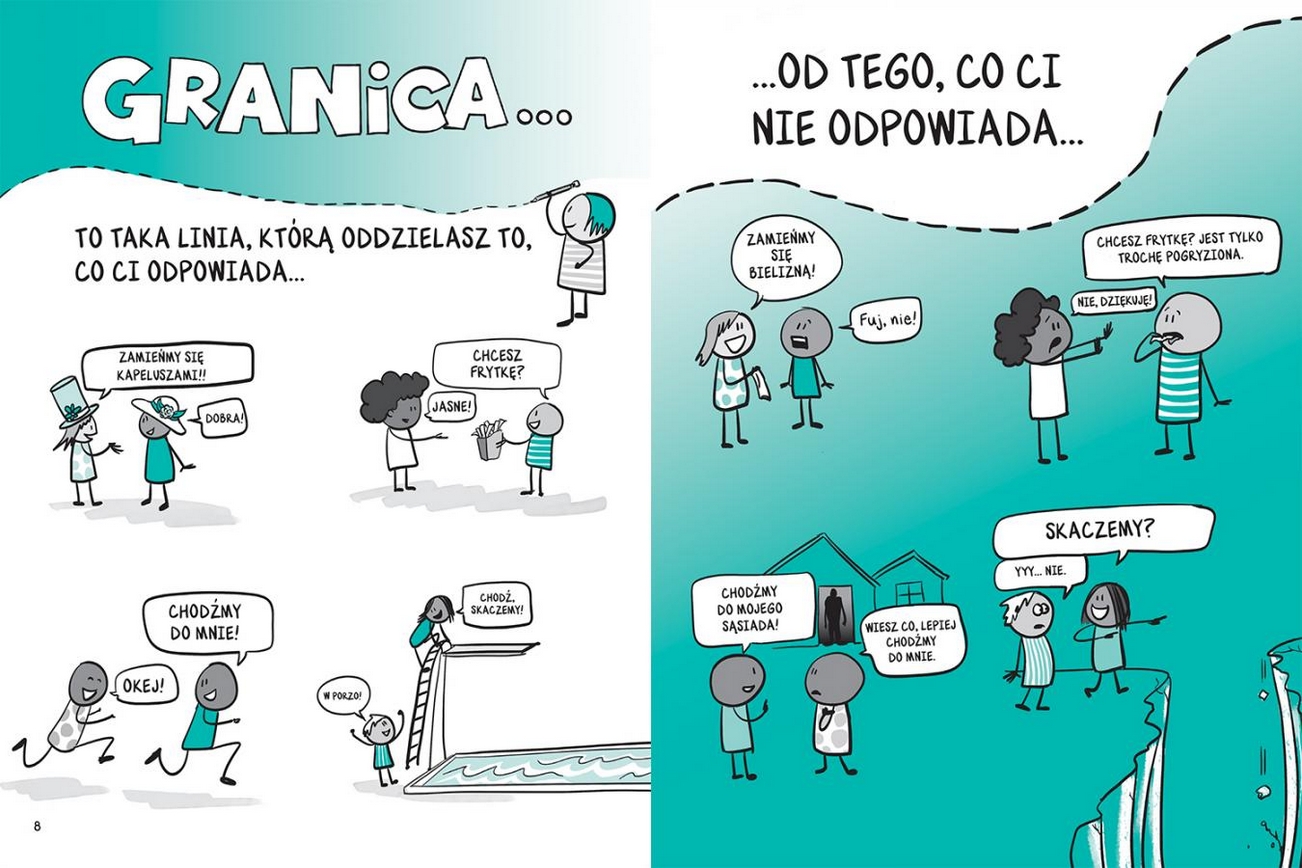 Zgadzam się albo i nie! Jak szanować granice - swoje i cudze