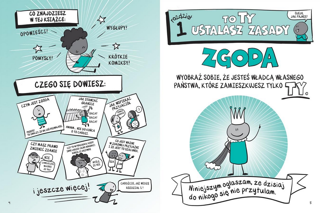 Zgadzam się albo i nie! Jak szanować granice - swoje i cudze