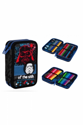 Coolpack, Piórnik podwójny z wyposażeniem Jumper 2 Disney Core - Star Wars (F066779)