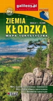 Mapa wodoodoprna - Ziemia Kłodzka 1:70 000 - Opracowanie zbiorowe