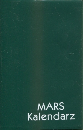 Kalendarz 2019 Mars zieleń