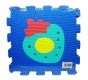 Puzzle podłogowe 6 el. owoce