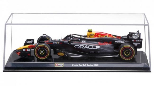 <img src='https://webimage.pl/pics/945/0/d4893993020010.jpg' style='height:440px' /> Formula With Helmet&Plastic Stand Oracle Red Bull