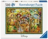 Ravensburger, Puzzle 500: Świat Disneya (12000094) Wiek: 12+