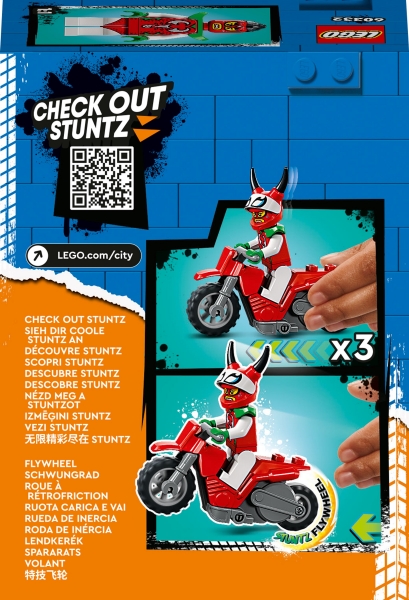 LEGO City: Motocykl kaskaderski brawurowego skorpiona (60332)