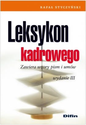 Leksykon kadrowego - Styczyński Rafał