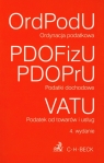 Ordynacja podatkowa Podatki dochodowe Podatek od towarów i usług