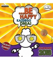 Kalendarz ścienny Sheep Be Happy 2018