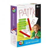 Montessori, Zabawka edukacyjna patyki (0594)