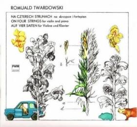 Na czterech strunach PWM - Romuald Twardowski