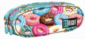Piórnik saszetka dwukomorowa Donuts