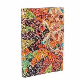 Notatnik w linie Paperblanks Gaudi’s Sun Midi