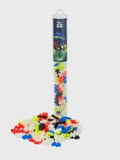 Plus-Plus Tuby świecące mix Display