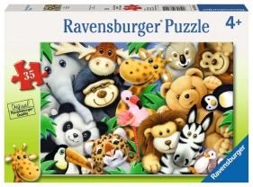 Ravensburger, Puzzle 35: Pluszaki (8794)