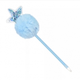 Długopis z pomponem, 1 szt