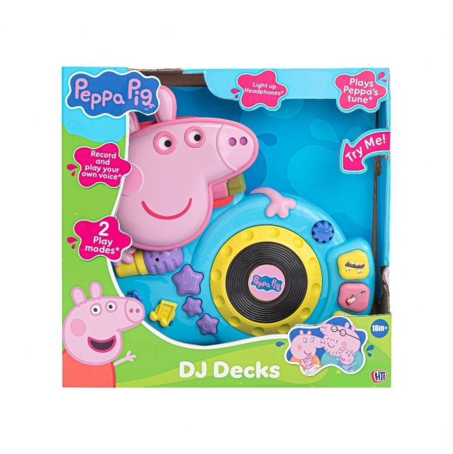 <img src='https://webimage.pl/pics/945/9/d5063327019945.jpg' style='height:440px' /> Świnka Peppa - Zestaw Małego DJ-a