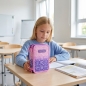 Astrabag, Piórnik Jumbo potrójny z wyposażeniem - Kitty, AC31
