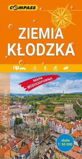 Ziemia Kłodzka mapa laminowana