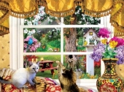 Puzzle 1000 Widok przez okno, Lori Schory