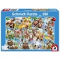 Puzzle 200: Zwierzątka robią selfie