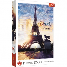 Trefl, Puzzle 1000: Paryż o świcie (10394)