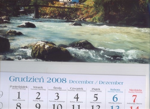 Kalendarz 2009 Kościółek