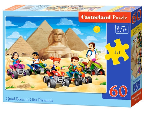 Puzzle 60: Quad Bikes at Giza Pyramids (B-066018)
