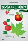 Szablony - Zestaw 1 - Owoce, warzywa, liście Monika Kraszewska