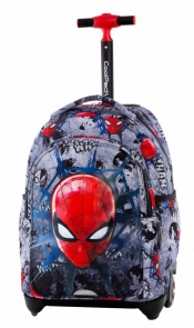 Coolpack - Disney - Jack - Plecak na kółkach - Spider-man Black (B53303)