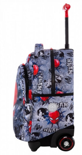 Coolpack - Disney - Jack - Plecak na kółkach - Spider-man Black (B53303)