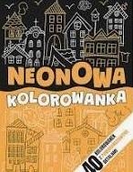 Neonowa kolorowanka pomarańczowa