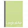 Notatnik A5 Logical Air w kratkę zielony