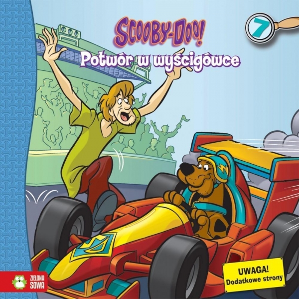 Scooby-Doo część 7 Potwór w wyścigówce (Uszkodzona okładka)