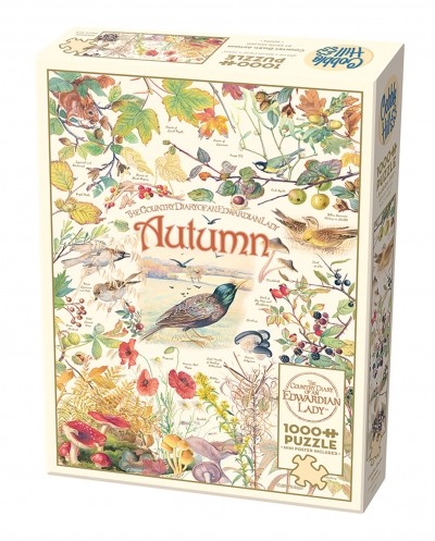 Puzzle 1000 Ludowy pamiętnik Jesień 112704