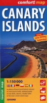 Wyspy Kanaryjskie Canary Islands comfort! map laminowana mapa turystyczna 1:150