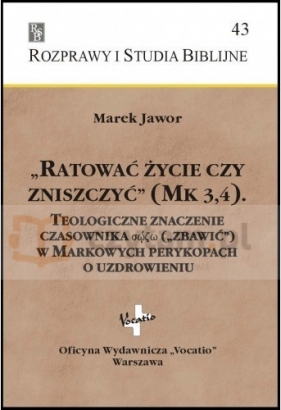 Ratować życie czy zniszczyć - Jawor Marek