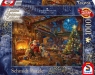 Puzzle 1000: Thomas Kinkade, Święty Mikołaj i jego elfy (108131) Thomas Kinkade