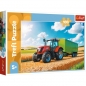 Puzzle - Traktor z przyczepą, 100 el.