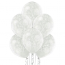 Balony crystal róże 30cm 6szt