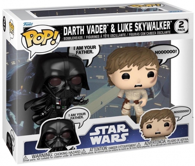 <img src='https://webimage.pl/pics/947/5/d0889698835947.jpg' style='height:440px' /> Figurka Funko POP Star Wars: Darth Vader and Luke
