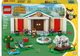 Lego, Animal Crossing - Blathers i kolekcja muzealna, 543 el. (77056)