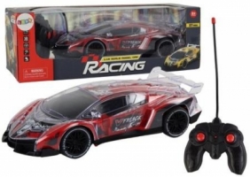 Auto sportowe R/C czerwone światła 1:16