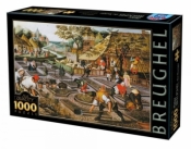 Puzzle 1000: Brueghel, Cztery pory roku - Wiosna