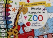 Wesoła przygoda ZOO Koloruj według numerów