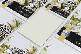 Blok Oxford Artistic Media A4/25k 225g klejony